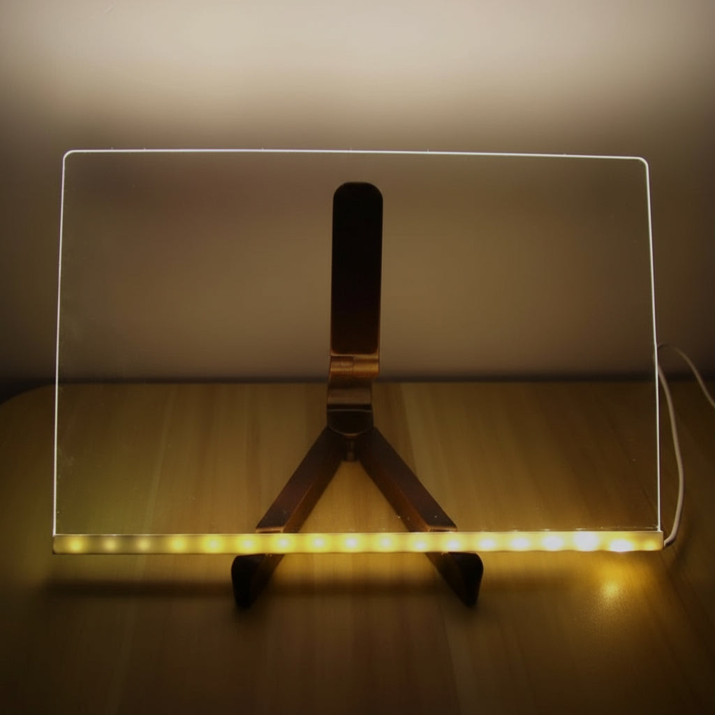 Leuchtendes LED Zeichenbrett